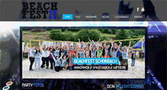 Desktop Screenshot of beachfest.at